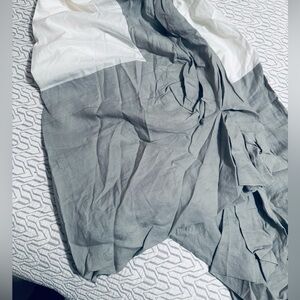 West Elm European Flax Linen Bed Skirt Queen NWOT